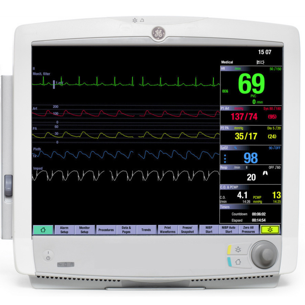 Прикроватный монитор пациента GE Carescape B650